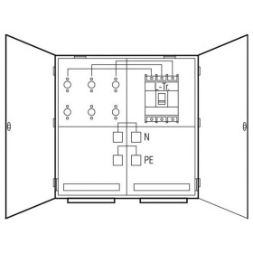 ABN WMS121-55 WMS121-55 Skříň měniče a elektroměru Obsah 1 ks