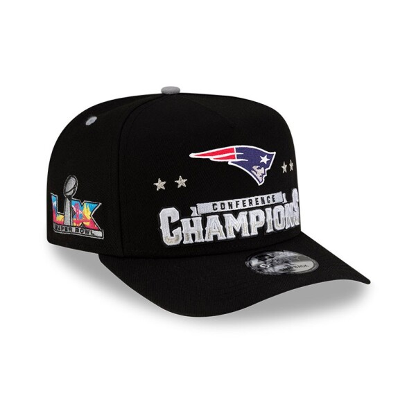 New Era Pánská kšiltovka New England Patriots NFL 2025-26 AFC Champions Locker Room Snapback