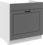 Spodní skříňka pod dřez Stilo 80 ZL 1S BB - Premium Box Barva korpusu: Dub artisan, Barva dvířek: Grafit
