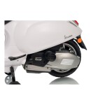 Mamido Dětský elektrický skútr Vespa ROMA bílý