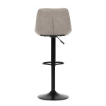 Barová židle, béžová, látka,AUB-V3066 LAN3