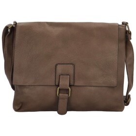 Trendy dámská koženková crossbody kabelka Joselyna, khaki