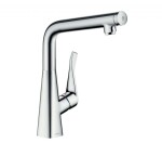 HANSGROHE - M71 Dřezová baterie Metris Select, EcoSmart, chrom 14785000