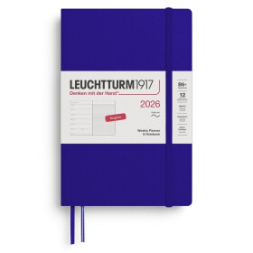 Weekly Planner Notebook 2026 Paperback (B6+) Ink