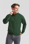 Fruit of the Loom Classic Zip-Neck Sweat Mikina s 1/4 zipem 16.2114 deep navy XXL
