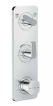 AXOR - Citterio C Termostatická baterie pod omítku, pro 2 spotřebiče, chrom 49701000