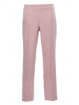 Model 18002674 Kalhoty úzkými nohavicemi krepová růžová EU
