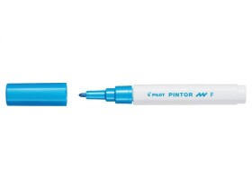 Akrylový popisovač Pilot PINTOR F 1mm - modrý metalický