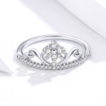 ELENYS Royal Fashion prsten Princeznina korunka Velikost: 8 (EU: 57-58)
