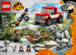 Odchyt velociraptorů Blue Bety LEGO Jurassic World (76946)