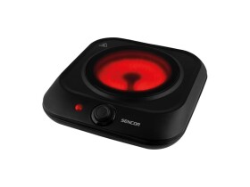 SENCOR SCP 1763BK sklokeramický vařič jednoplotýnkový / 19cm / 1200W (8590669278053)