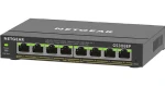 Netgear GS308EP / Switch / 8x Gigabit LAN / PoE+ / 100W / Managed (GS308EP-100PES)