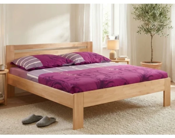 Postel Astrid 180x200 cm, přírodní buk