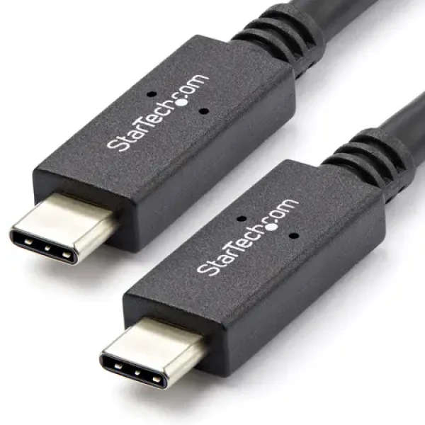 StarTech kabel USB-C s Power Delivery 5A černá / 10Gbps / 1m (USB31C5C1M)