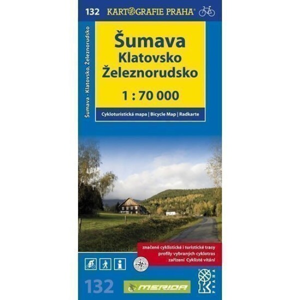 1: 70T(132)-Šumava/Klatovsko,Železnorudsko (cyklomapa)