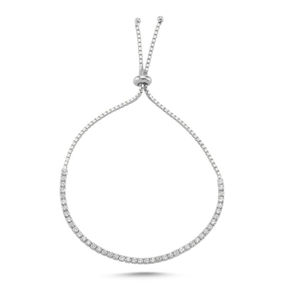 LUNICA Stříbrný náramek srdíčka 0058 0461