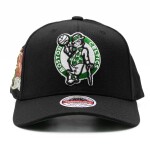 Mitchell & Ness Pánská kšiltovka Boston Celtics NBA Custom Patch Classic Red Stretch Snapback
