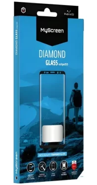 MyScreen Diamond Glass Edge3D Huawei Mate 20 Pro černá / Tvrzené sklo / 3D / Tvrdost 9H / Oleofobní vrstva (MD4063TG 3D BLACK)