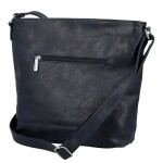 Trendy dámská koženková crossbody kabelka Zeta, tmavě modrá