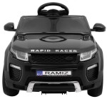 Mamido Elektrické autíčko sportovní Rapid Racer černý