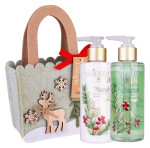 Koupelová sada Winter Spa v plstěném sáčku Zimní ovoce 2x200ml