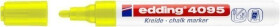 Edding Popisovač křídový 4095 - neon žlutý