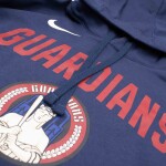 Nike Pánská mikina Cleveland Guardians MLB City Connect Club Hoodie Velikost: M