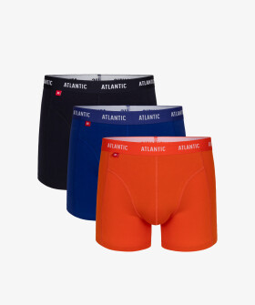 Pánské boxerky ATLANTIC 3Pack vícebarevné Velikost: