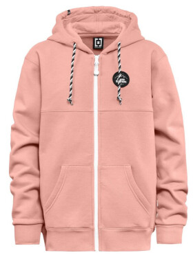 Horsefeathers OLIVE DUSTY PINK dětská mikina na zapínání - M