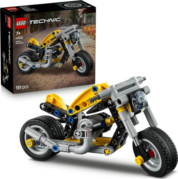 LEGO® Technic 42225 Žlutá motorka - LEGO® Technic