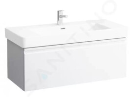 Laufen - Pro S Umyvadlová skříňka, 1010x450x390 mm, 1 zásuvka, lesklá bílá H4835510964751
