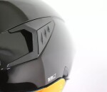 Helma na moto Xrc Vega glossy black - S / černá