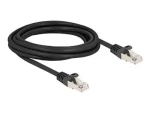 Delock Kabel RJ-50 (M)-RJ-50 (M) 3 m černá / Datový kabel / S/FTP / 26 AWG (80189)