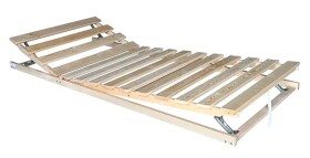 TEXPOL Rošt MASIV HN (BASE) - polohování hlava-nohy ROZMĚR: 80 x 210 cm - ATYP