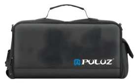 Puluz Fotobrašna přes rameno černá / Brašna přes rameno / voděodolná / 37 × 20 × 13 cm (PU5016B)