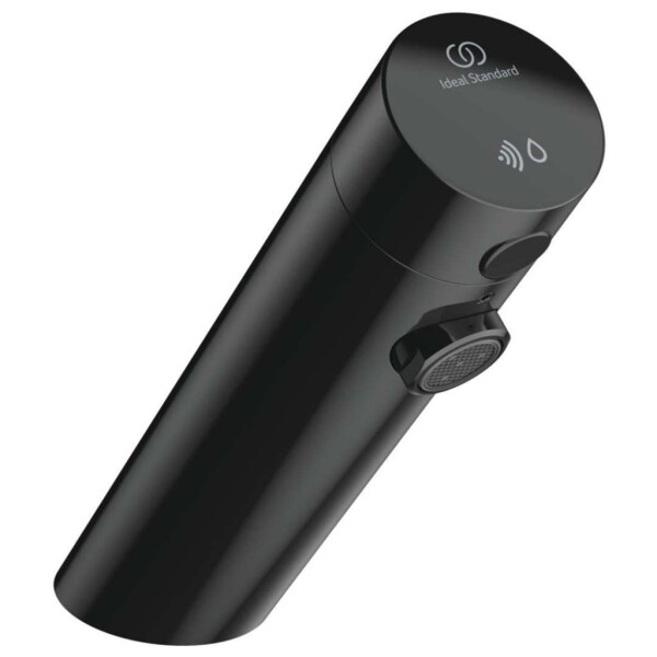 IDEAL STANDARD - SensorFlow Senzorová umyvadlová baterie bez směšovače, síťové napájení, černý onyx A7557B3