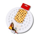 Dortisimo Vykrajovací forma na koláče kulatá se srdíčky 30 cm