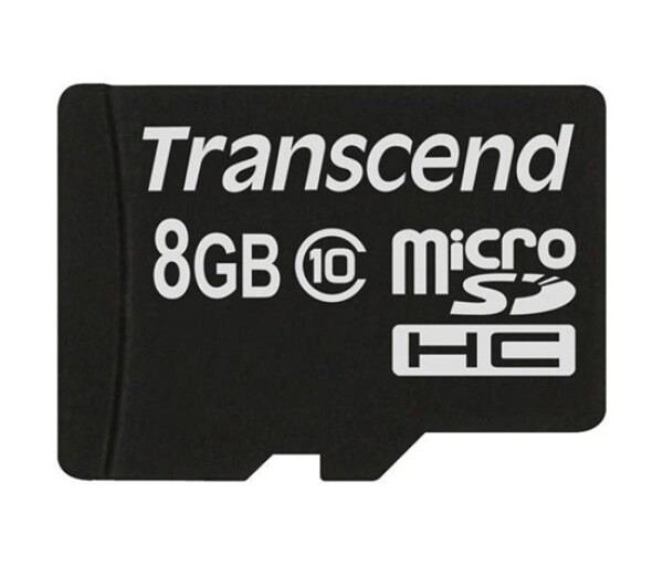 TRANSCEND MicroSDHC karta 8GB Class 10 8GB, bez adaptéru EDF_325067