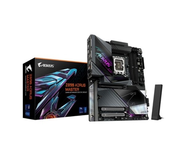 GIGABYTE MB Sc LGA1851 Z890 AORUS MASTER, Intel Z890, 4xDDR5, 1xHDMI, 2xThunderbolt, WiFi EDF_1706020