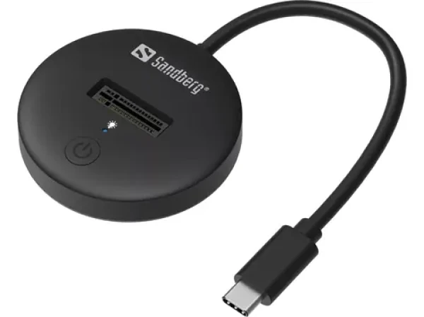 Sandberg USB 3.2 Dock pro M.2+NVMe SSD černá (136-47)