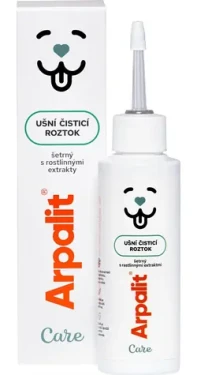 Arpalit Care ušní čisticí roztok / Ušní roztok pro psy a kočky / 100 ml (344-704717)
