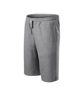 Comfy šortky pánské tmavě šedý melír 3XL