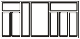 Agoform příborník Classico 900