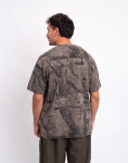 Tričko Carhartt WIP S/S Feather Tree T-Shirt Camo Feather Tree, Khaki garment dyed