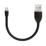Satechi Flexible kabel USB - microUSB 0.15m černá (ST-FCM6B)