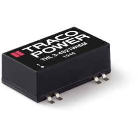 TracoPower THL 3-4821WISM DC/DC měnič napětí, SMD 48 V/DC 5 V/DC, -5 V/DC 300 mA 3 W Počet výstupů: 2 x Obsah 1 ks