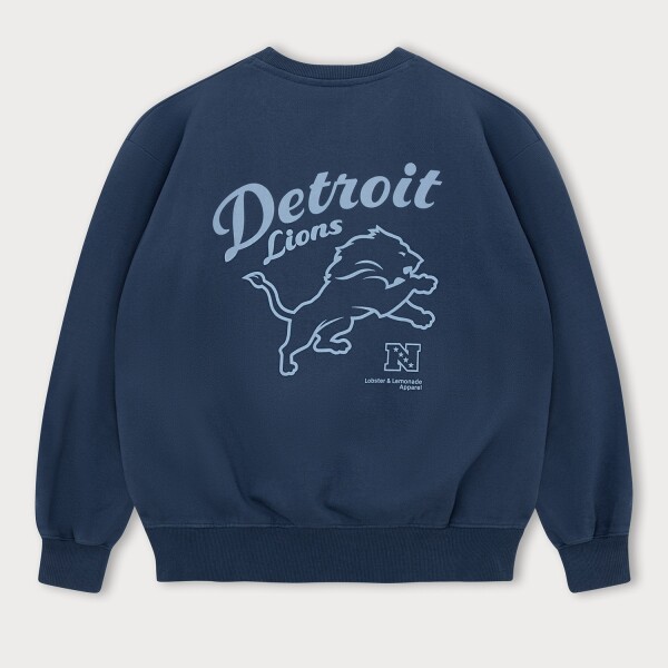 Lobster & Lemonade Pánská mikina Detroit Lions NFL L&L '96 Classics Crew Sweater Velikost: 2XL
