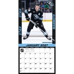 JF Turner Kalendář Utah Mammoth NHL 2027 Wall Calendar