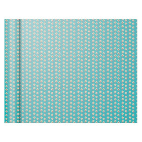 Balicí papír Tiny Roll Flowers-blue - 80g, 5x0,35m