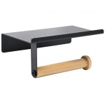 REA - Drzák toaletního papíru černá 322747A REA-07011